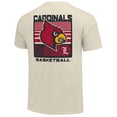 thumbnail image 3 of Men's  Cream Louisville Cardinals Basketball Staredown Comfort Colors, 3 of 3