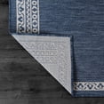 thumbnail image 5 of Outdoor Rug 6x9 Medallion Blue Modern Area Rugs For Indoor And Patios Kitchen Hallway Mats Washable Porch Deck Outside Carpet (medallion 6 X 9), 5 of 9