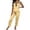 Yellow, variant on Womens Pajama Sets Trendy Sleeveless Spaghetti Strap Long Pant Sleepwear