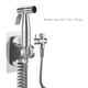 thumbnail image 3 of Pistola Pulverizadora Para Inodoro Inodoro portátil Bidet Inodoro Pulverizador Accesorios Baño universal para el hogar (V) Wdftyju Libre de BPA, 3 of 3