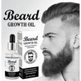 thumbnail image 2 of Beard cleaning liquid Men's dandruff beard smoothing frizz clean maintenance refreshing care liquid, 2 of 4
