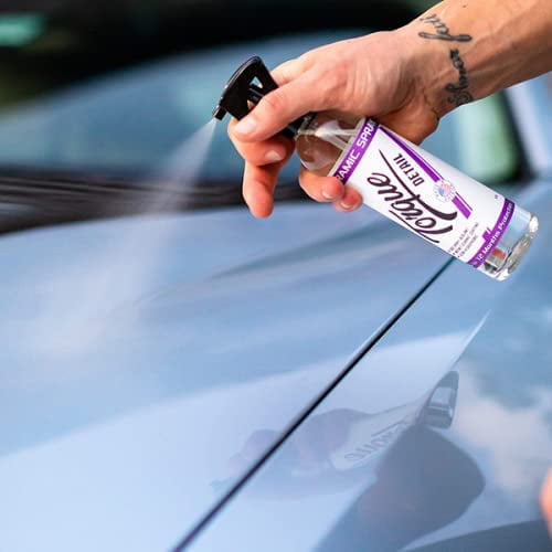 Torque Detail Plastic & Trim Restorer Spray - Restores Shines & Protects Your Cars Plastic Vinyl & Rubber Surfaces with Molecular Restorat