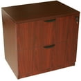 thumbnail image 2 of Boss Office Products N112-M 2-drawer Lateral File - Mahogany, 2 of 3