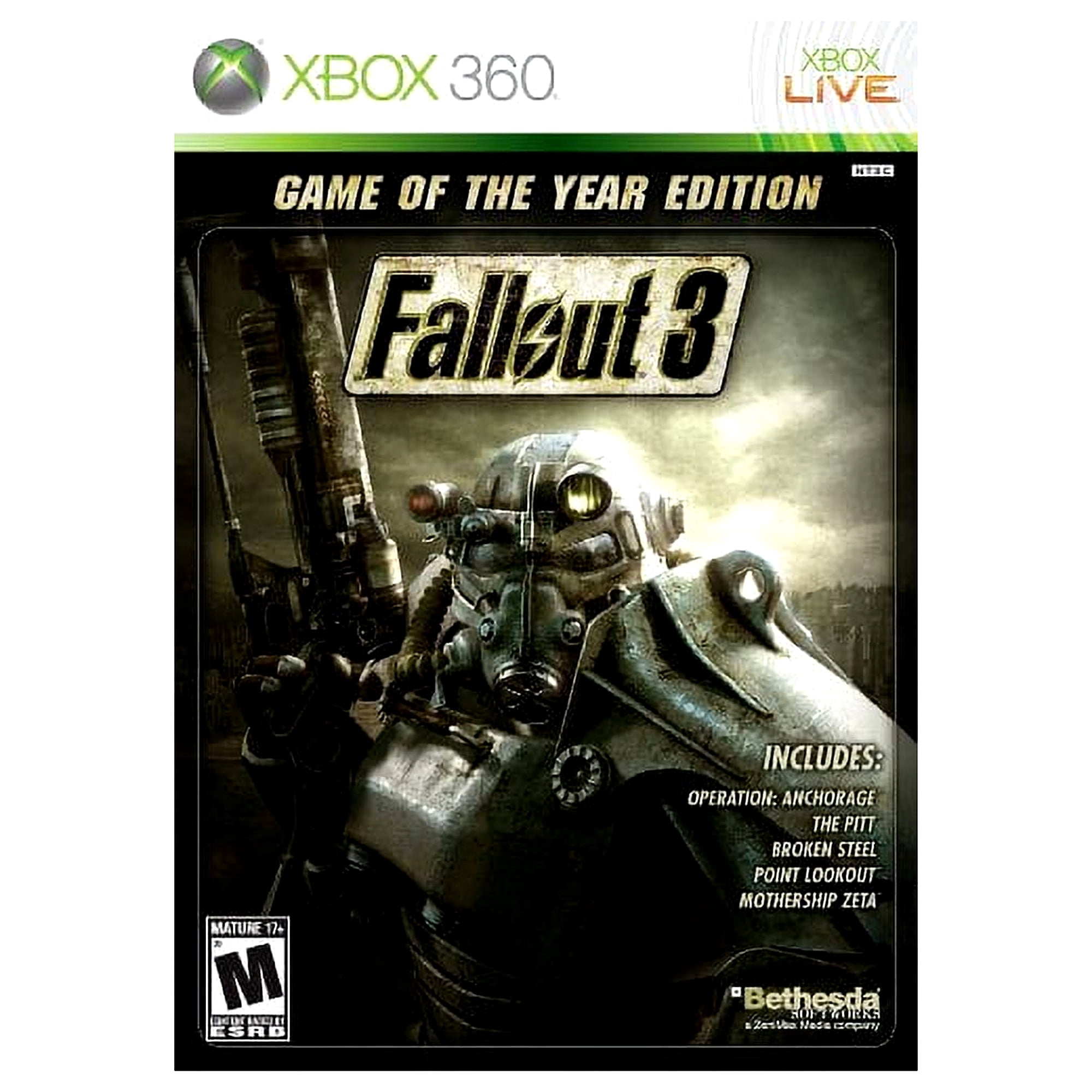 Fallout 3: Game of The Year Edition (Platinum Hits) - Xbox 360