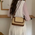 thumbnail image 3 of Bolso Hobo Ganchillo Retro Paja Hugtrwg con Bandolera para Mujer Diario verano, 3 of 9