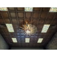 thumbnail image 3 of Drop-In, Glue-Up 2'x2' Faux Tin PVC Ceiling Tile In Aged Copper, Pack 0f 10 (40 sq/ft.), 3 of 6