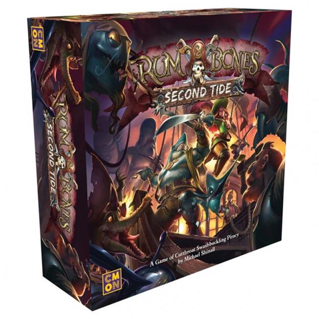 CMON CMNRB017 Jeu de Société Rhum & Bones S Tide