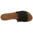 thumbnail image 4 of Xoxo Womens Rachad Open Toe Casual Slide Sandals, 4 of 4