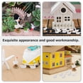 thumbnail image 3 of 26pcs lindo figura de escritorio de escritorio estatua de pato en miniatura de diy adornos de pato de escritorio, 3 of 8