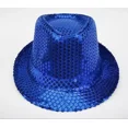 thumbnail image 4 of Sombrero de copa con lentejuelas generales para adultos y niños, sombrero de Jazz con lentejuelas de espectáculo de baile de Hip Hop, sombrero de vaquero, sombreros de fiesta de rendimiento de baile, 4 of 5