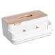 thumbnail image 2 of Naiovety Tissues Storage BoxNapkin Holder Case Multi-functional Household Business Toilet Handkerchief Dispenser Tabletop Type2, 2 of 6