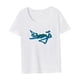 thumbnail image 4 of Camiseta de mujer verano ropa de calle traje transpirable ropa suave verano de moda XL, 4 of 7