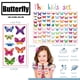 thumbnail image 2 of Pegatinas de mariposa Tatuajes temporales para niñas Adultos, 10 hojas Tatuajes de transferencia de mariposas Tatuajes para niños, Tatuajes de Henbrandt oso de fresa Hogar, 2 of 5