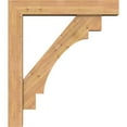 thumbnail image 3 of Ekena Millwork 7 1/2"W x 42"D x 48"H Merced Block Smooth Bracket w/ Offset Brace, Western Red Cedar, 3 of 25
