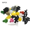 thumbnail image 1 of Soumake 50 Pcs Clip de Fixation Auto Pare-Chocs Porte Rivet Panneau Doublure, 1 of 1