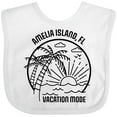 thumbnail image 3 of Inktastic Summer Vacation Mode Amelia Island Florida Boys or Girls Baby Bib, 3 of 4