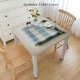 thumbnail image 2 of HAOXIT Square -Cotton Blend Table Cloth for Kitchen Restaurant Farmhouse 44''x44'', 2 of 7