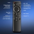 thumbnail image 5 of BN59-01432A / TM2360E Rechargeable Voice Remote for Samsung Smart TVs (2021–2025) Solar Charging & Voice Search. Works with OLED, Neo QLED, Frame, 4K/8K, 5 of 9