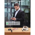 thumbnail image 4 of Miroddi Keychain Tracker, Men's Key Chain Works with Find My(iOS Only), Heavy Duty Keychain Carabiner Car Key Chains, Anti-Lost Tracker with Keyrings, Rechargeable & Waterproof, 4 of 8