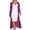 xx-Hot Pink991, variant on XIAONU Women's Sequin Long Sleeve Open Cardigan Full Length Slim Fit Evening Party Coat