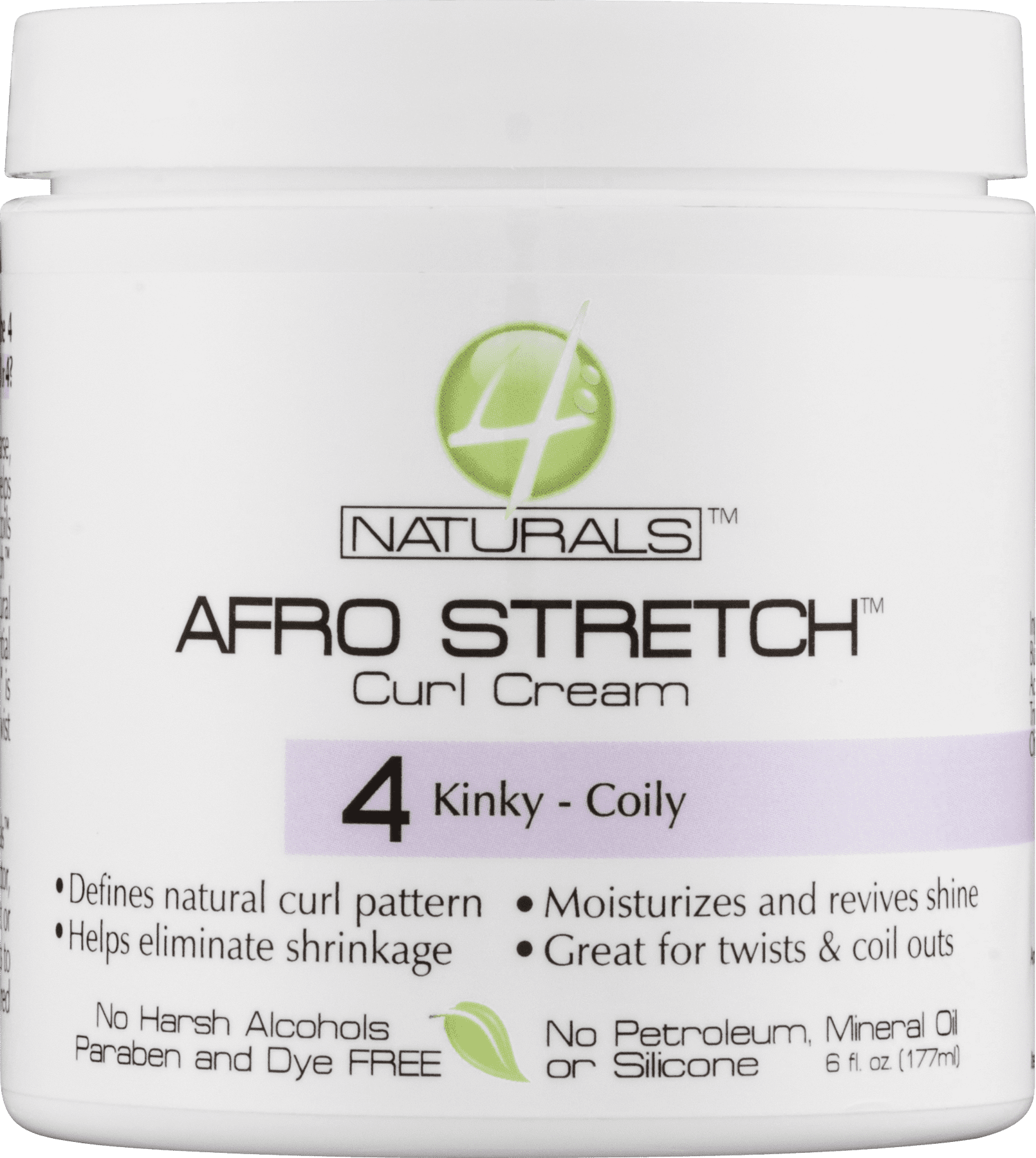 4 Naturals Bronner Bros 4 Naturals Afro Stretch Curl Cream 6 Oz