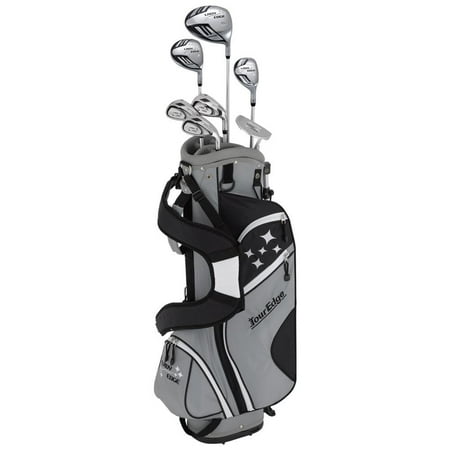 UPC: 0841538127261 | NEW Lady Edge by Tour Edge Starter Golf Set with Black/White Stand Bag