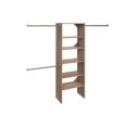 thumbnail image 1 of ClosetMaid SuiteSymphony Starter Tower Kit, 25", Natural Gray, 1 of 4