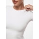 thumbnail image 3 of Camiseta Ultra Corta de Manga Corta para Mujer INLYRIC Blanca Nieve Talla M, 3 of 5