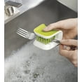 thumbnail image 3 of Joseph Joseph BladeBrush Knife and Cutlery Cleaner - Green, 3 of 4