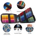 thumbnail image 2 of Juego de lápices de colores genérico de 48 piezas con funda de transporte, 50 colores, 2 of 2