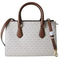 thumbnail image 4 of Michael Kors Sheila Medium Satchel Handbag, Vanilla, 4 of 6