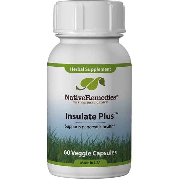 NativeRemedies Insulate Plus Insulin Vegetable Tablets, 60 ...