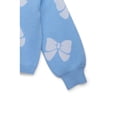 thumbnail image 2 of Nik & Leksi Girls Jacquard Bow Sweater, Sizes 4-16, 2 of 3