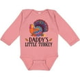 thumbnail image 3 of Inktastic Thanksgiving Daddy Little Turkey Boys or Girls Long Sleeve Baby Bodysuit, 3 of 5