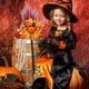 thumbnail image 4 of Decoraciones de Fiesta de Halloween Halloween Bruja Mago Lana Calabaza Bruja Fantasma Fiesta Decoración Accesorios Baile Halloween Niños Desafío Volar Casa Juego de Rol, 4 of 6