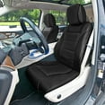 thumbnail image 2 of FH Group Universal Fit Faux Leather Car Seat Covers for SUV, Truck Split Rear Bench Full Set - Black, 2 of 5