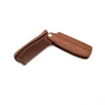 OATIPHO Natural Wood Beard Comb Coffee Foldable Travel Combs for Taming ...
