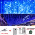 thumbnail image 3 of Guirnalda de luces LED navideñas para exteriores, guirnalda de luces de calle, cortina de luces de hadas de 3 a 20 m para bodas, patios, fiestas, decoración de Año Nuevo, 3 of 5