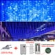 thumbnail image 3 of Guirnalda de luces LED navideñas para exteriores, guirnalda de luces de calle, cortina de luces de hadas de 3 a 20 m para bodas, patios, fiestas, decoración de Año Nuevo, 3 of 5