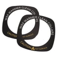 thumbnail image 3 of CIMAXIC Tapis de Chauffe-Cire pour Machine Noir Résistant aux Taches 50 Pcs, 5.67"X5.67"X0.04 Pouces, 3 of 4