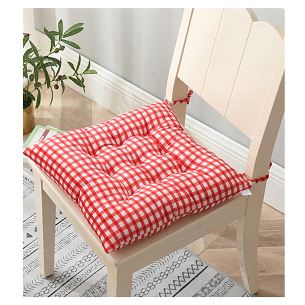 15.8inch Polyester Square Seat Cushion Hard Chair Mat ,Indoor Outdoor