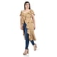 thumbnail image 2 of Blusa larga con volantes Roman Fashion/ Tallas Extras, 4370 (Beige) beige 38, 2 of 5