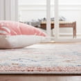 thumbnail image 6 of SAFAVIEH Blair Lailee Traditional Machine Washable Area Rug, 4' x 6', Rose/Blue, 6 of 13