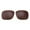 Brown - Polarized, variant on Walleva Ice Blue Polarized Replacement Lenses for Ray-Ban RB4264 Chromance 58mm Sunglasses