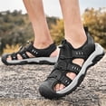 thumbnail image 4 of LASUDRAA Men's Athletic Hiking Sandals Beach Shoes – Durable, Comfortable & Perfect for Outdoor Activities, 4 of 8