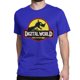 thumbnail image 5 of Camiseta de dinosaurios del mundo digital para hombre y mujer, camisetas de algodón de anime Digimon, camiseta novedosa de manga corta con cuello redondo, camiseta para adultos, 5 of 7