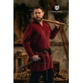 thumbnail image 5 of Burgschneider - Medieval Tunic “Ekwin“ - Red (size: XXL ), 5 of 6