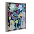 thumbnail image 3 of Stupell Industries Affectionate Flower Bouquet Gray Framed Floater Canvas Wall Art design by Jeanette Vertentes, 25 x 25, 3 of 9