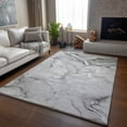 thumbnail image 6 of Addison Rugs Mayfield Washable Transitional Watercolors Gray Rectangle Rug, 9' x 12', 6 of 6