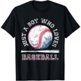 thumbnail image 1 of T-Shirt de Baseball pour Garçons Amateurs de Sport Américain - comme sur l'Image - 2TG, 1 of 2